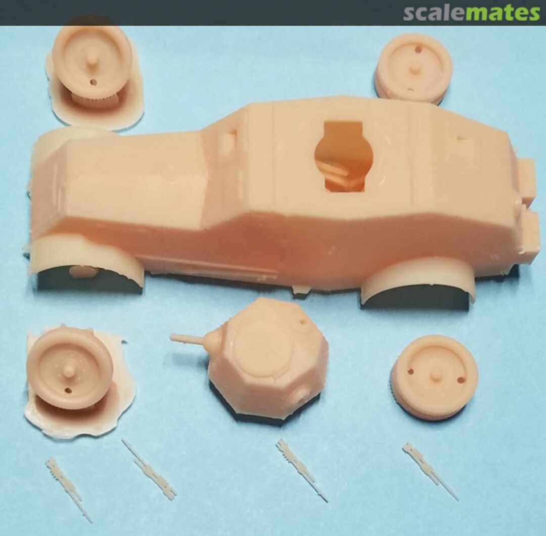 Contents Armoured Car wz.29 FA-72010 F&A Miniatures Contents Armoured Car wz.29 FA-72010 F&A Miniatures