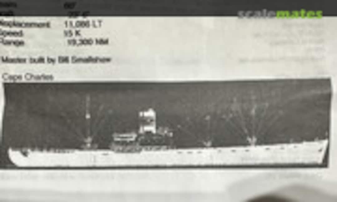 1:700 C1-A SS Cape Charles or MV Cape Fear (Loose Cannon 106) 106