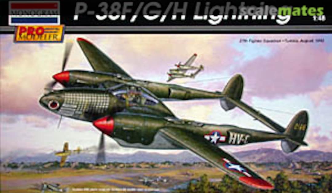 Boxart P-38F/G/H Lightning 85-5974 Monogram/Pro Modeler