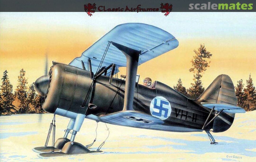 Boxart Polikarpov I-152 (I-15 bis) with skis 455 Classic Airframes Boxart Polikarpov I-152 (I-15 bis) with skis 455 Classic Airframes