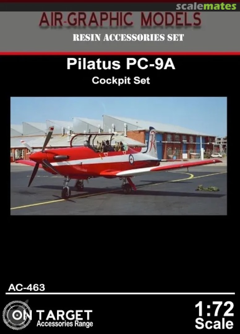 Boxart Pilatus PC-9 AC-463 Air-Graphics Models Boxart Pilatus PC-9 AC-463 Air-Graphics Models