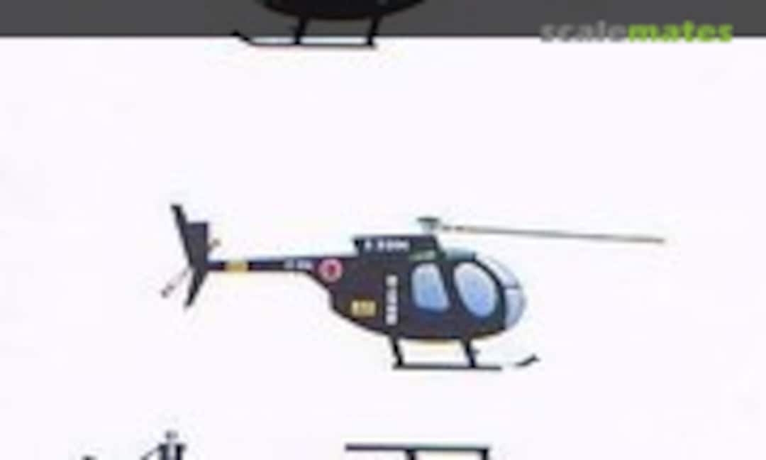 1:48 Hughes 500 / OH-6A: Japan Ground Self Defense Force (Flying Papa's Decals 48M-048) 48M-048