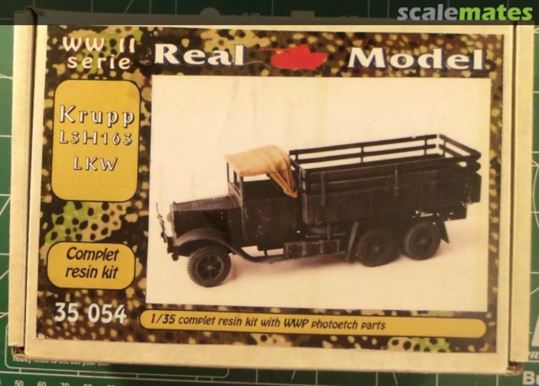 Boxart Krupp L3H163 LKW RM35054 Real Model
