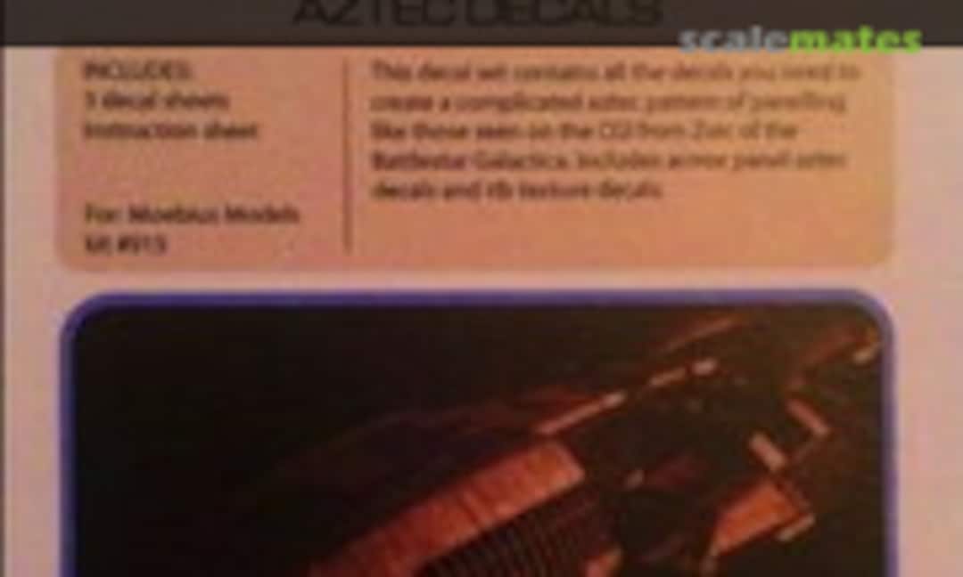 1:4105 BSG Galactica Deluxe Aztec Decals (Acreation Models ACM 146) ACM 146