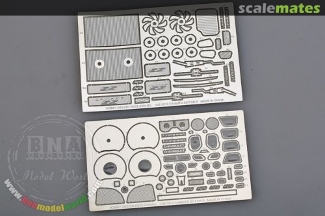 Boxart 2010 Camaro SS Detail Parts HD02-0304 Hobby Design Boxart 2010 Camaro SS Detail Parts HD02-0304 Hobby Design