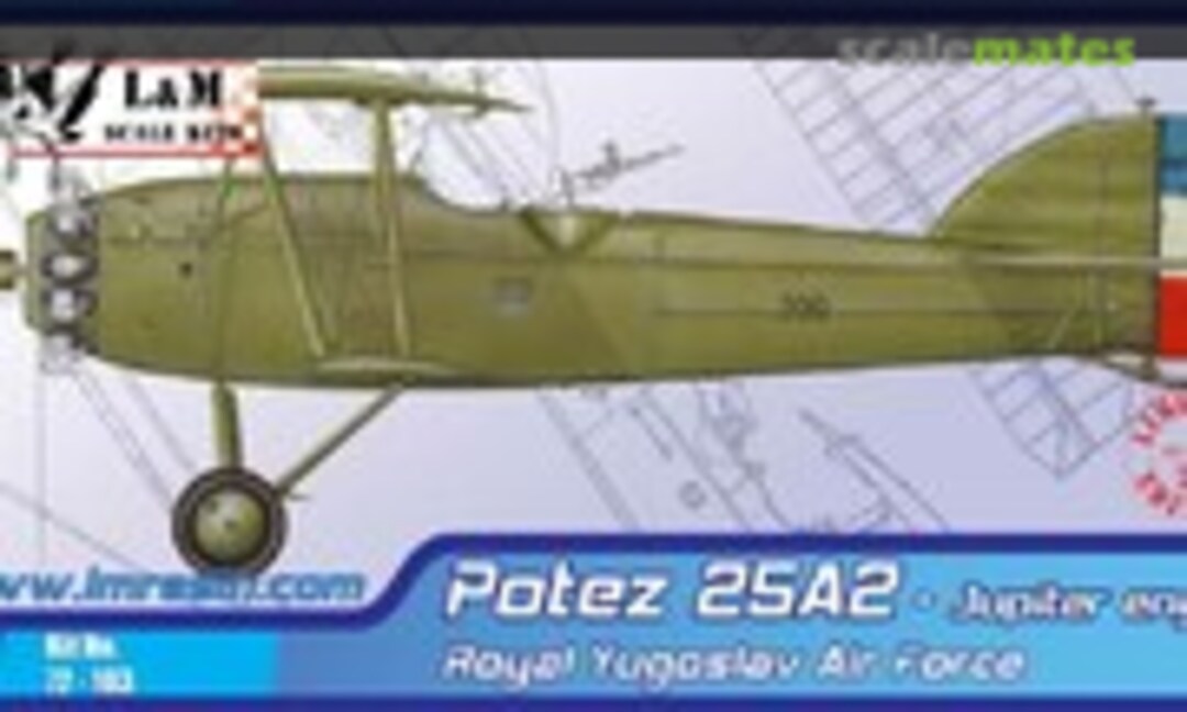 1:72 Potez 25A2 - Jupiter engine (L&amp;M Resin Kits 72-103)