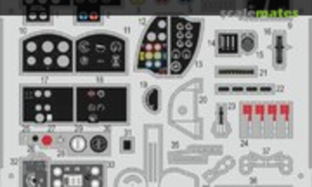 1:32 Mosquito Mk.IV interior S.A. (Eduard 32840) 32840