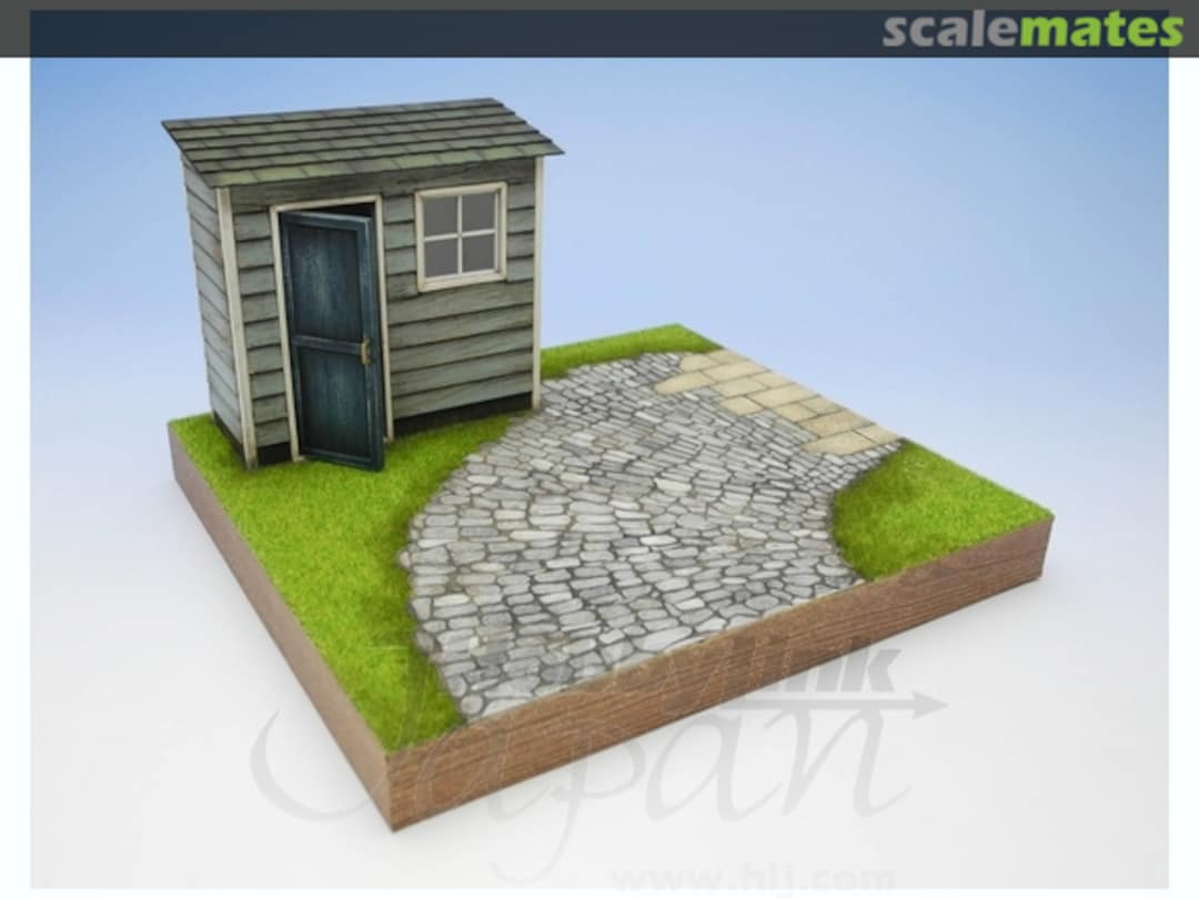 Boxart Garden with Barn & Cobblestone Lane SS-027 Cobaanii Boxart Garden with Barn & Cobblestone Lane SS-027 Cobaanii