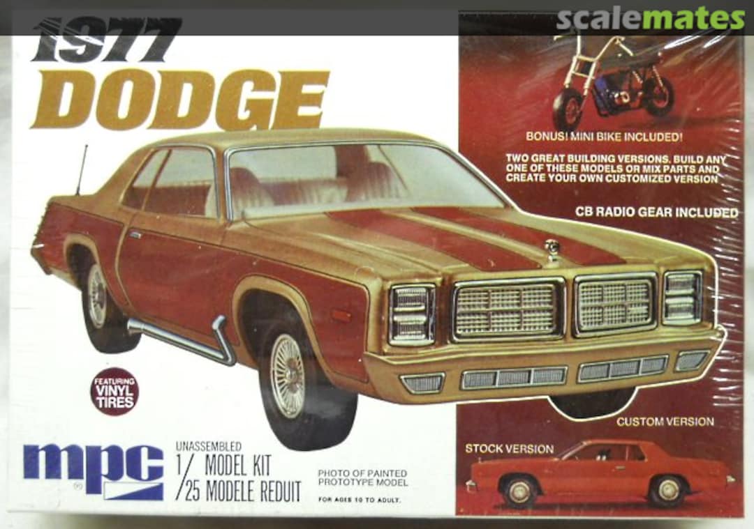 Boxart 1977 Dodge 1-7726 MPC Boxart 1977 Dodge 1-7726 MPC