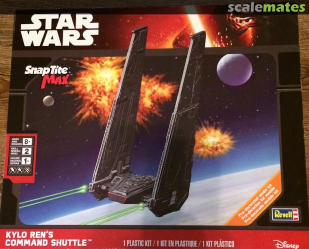 Boxart Kylo Ren's Command Shuttle 85-1826 Revell