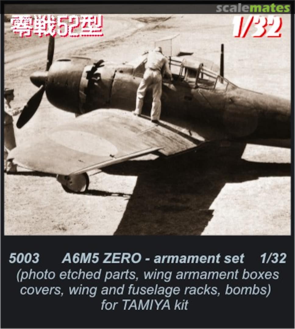 Boxart A6M5 - armament set 5003 CMK Boxart A6M5 - armament set 5003 CMK