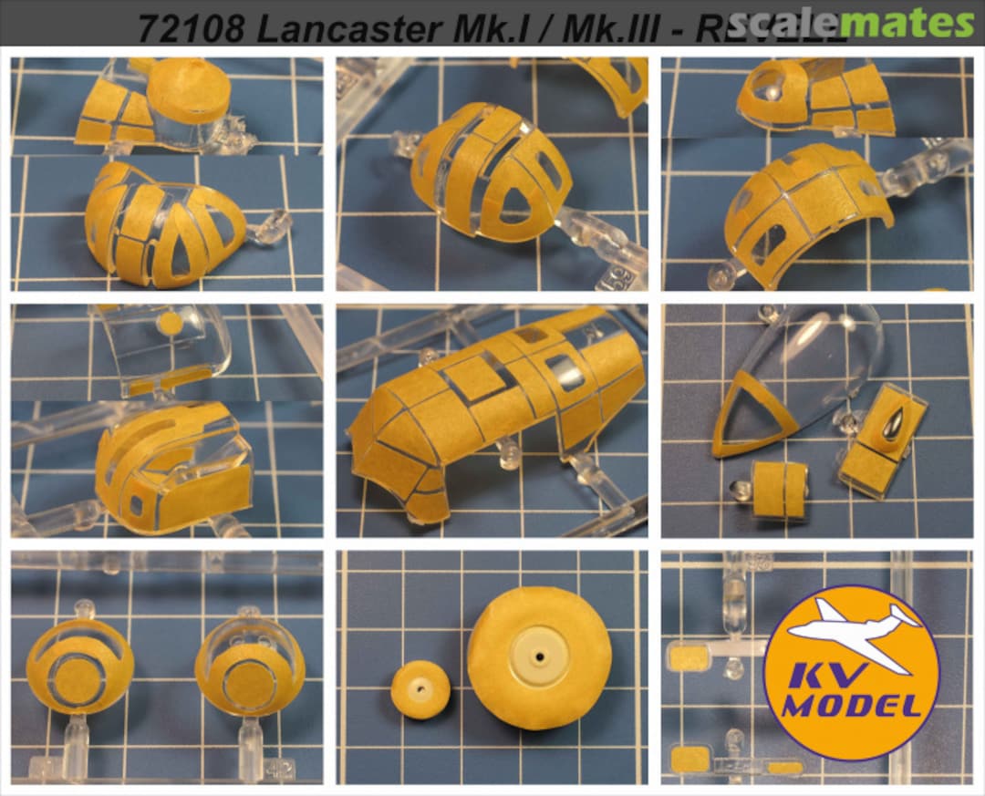 Contents Lancaster Mk.I / Mk.III / B.III "Dambusters" 72108 KV Models