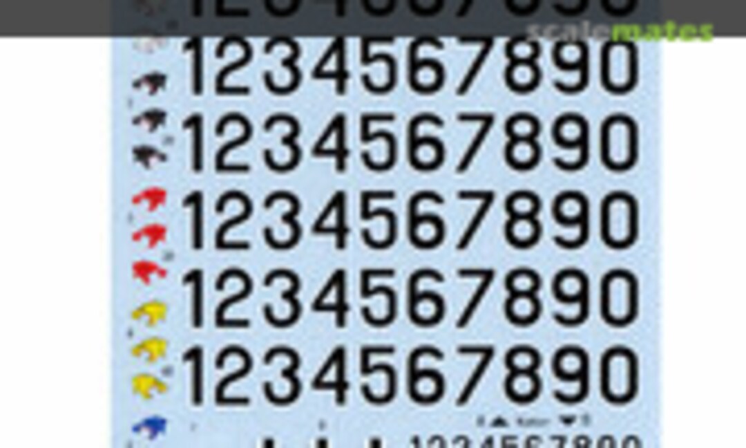 1:35 Panther Ausf.D Decal Set (1) (FOX MODELS D035017) D035017