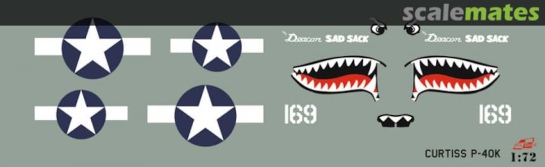 Boxart "Deacon Sad Sack" 72-P40K Mr. Decal Boxart "Deacon Sad Sack" 72-P40K Mr. Decal