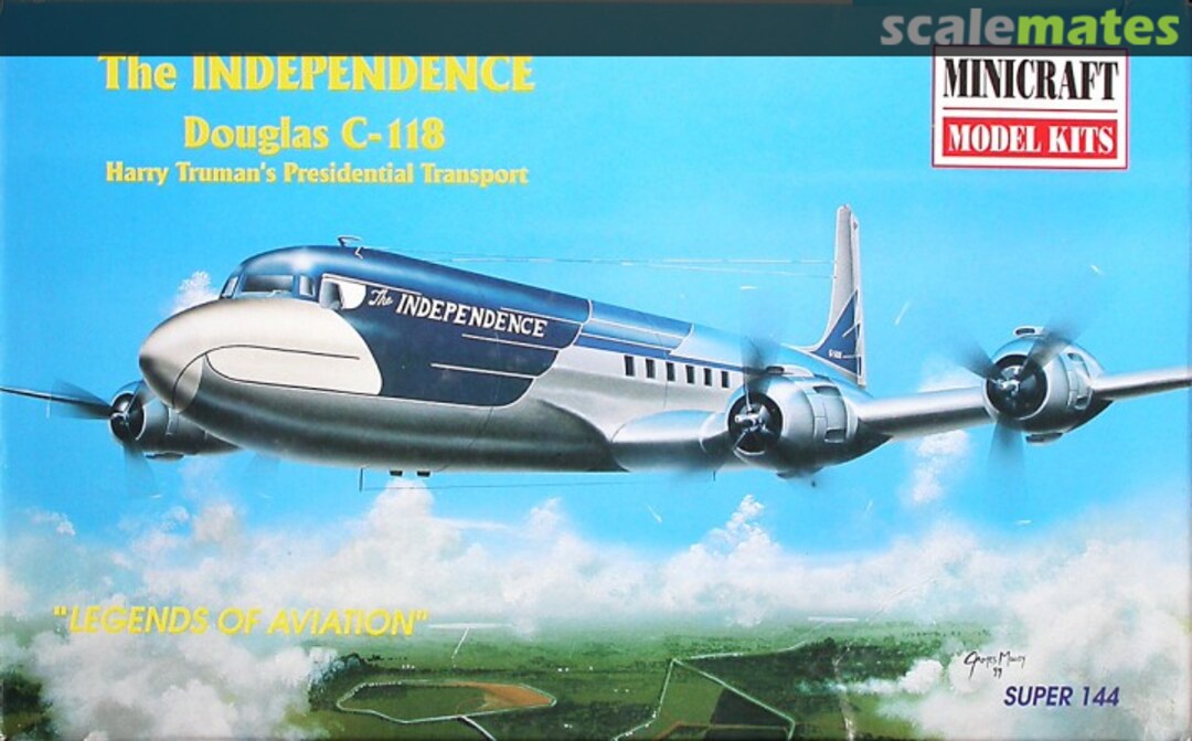 Boxart The Independence Douglas C-118 14447 Minicraft Model Kits Boxart The Independence Douglas C-118 14447 Minicraft Model Kits