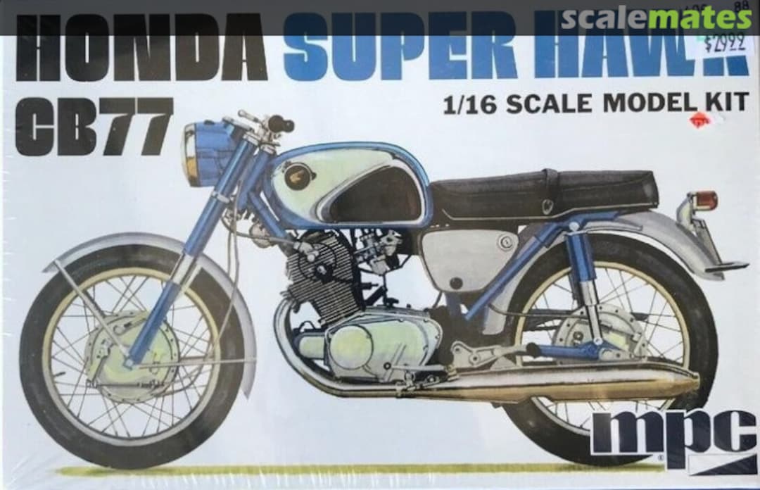 Boxart Honda Super Hawk CB77 898 MPC Boxart Honda Super Hawk CB77 898 MPC