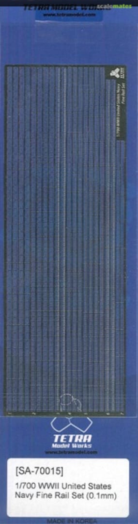 Boxart WWII United States Navy Fine Rail Set SA-70015 Tetra Model Works