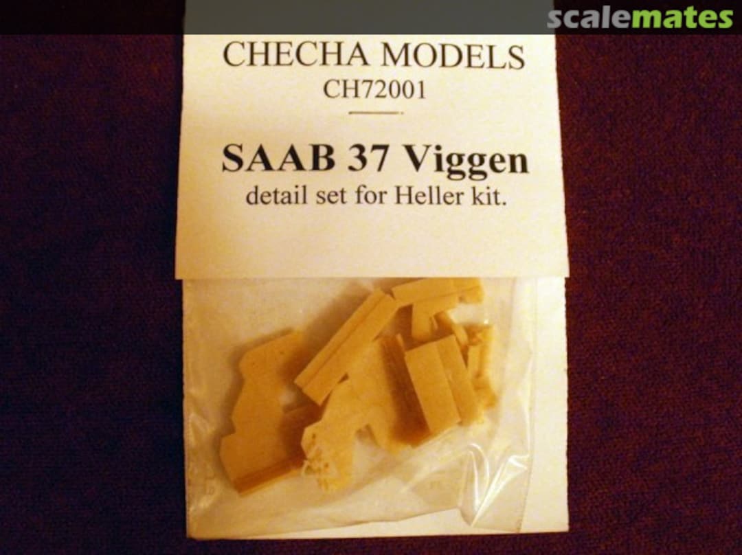 Boxart SAAB 37 Viggen CH72001 Checha Models Boxart SAAB 37 Viggen CH72001 Checha Models