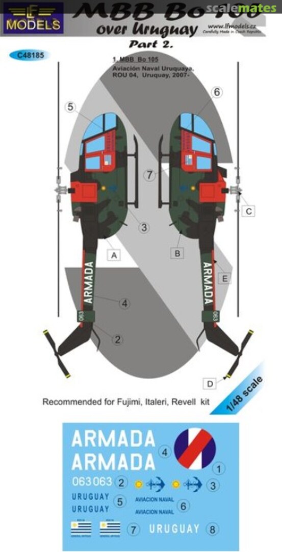 Boxart MBB Bo 105 C48185 LF Models Boxart MBB Bo 105 C48185 LF Models