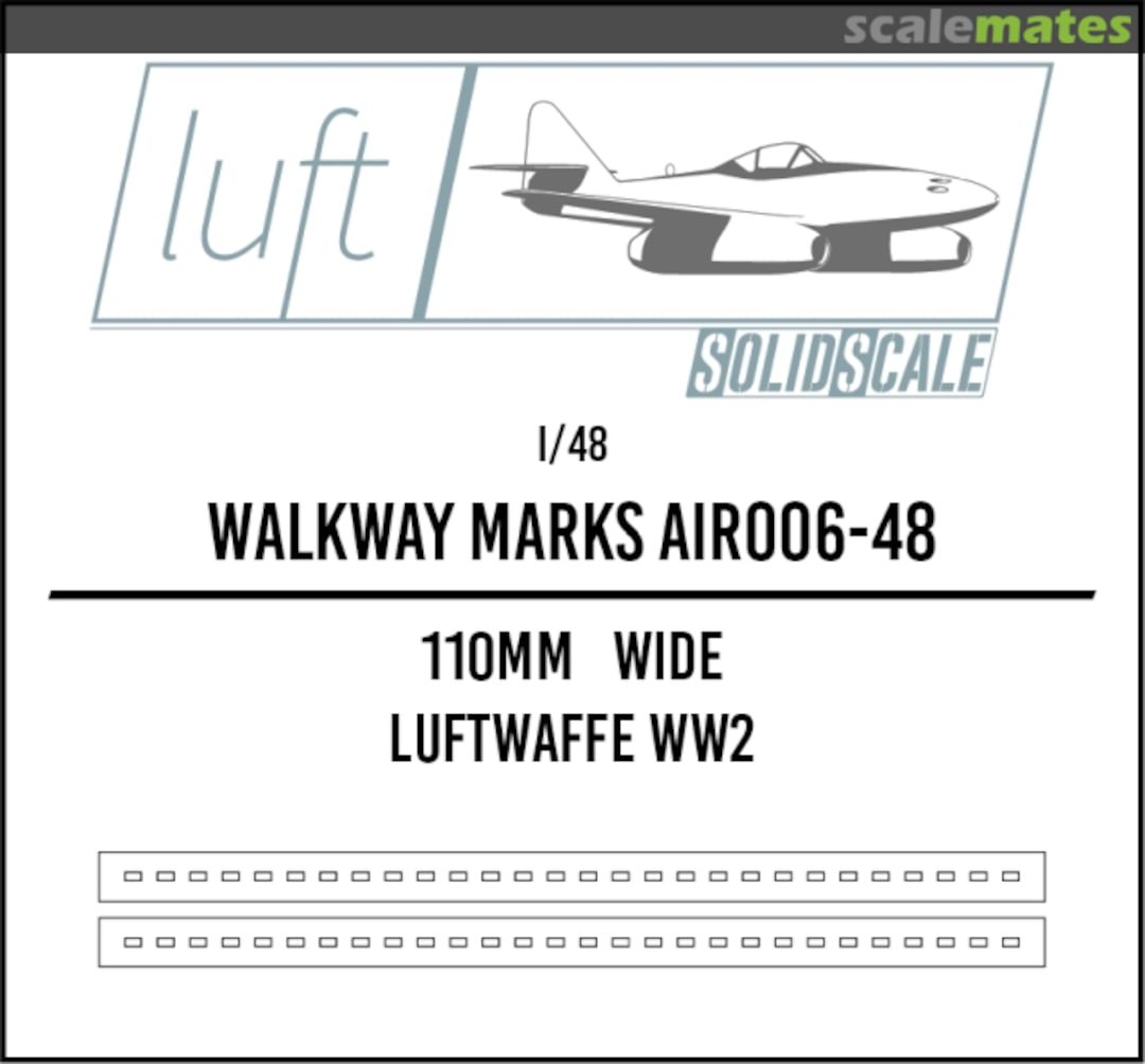 Boxart Walkway Marks AIR006-48 Solid Scale Boxart Walkway Marks AIR006-48 Solid Scale