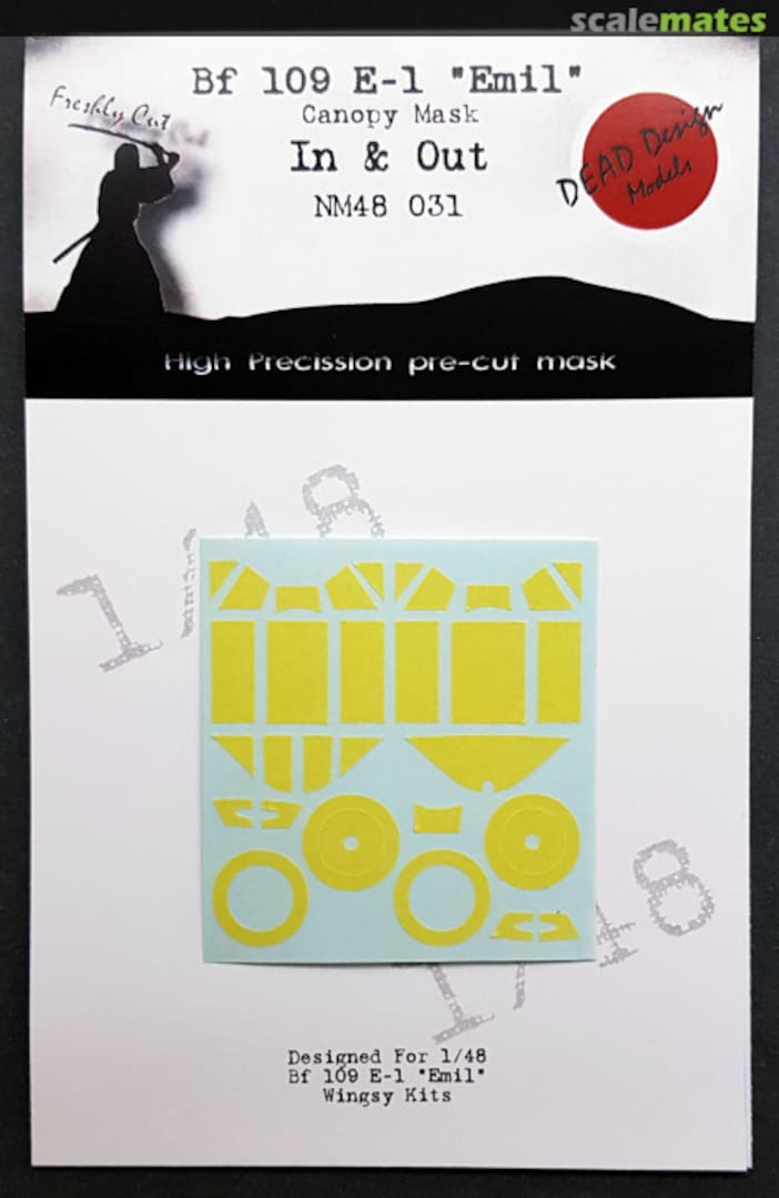 Boxart Bf 109E-1 In&Out NM48031 DEAD Design Models Boxart Bf 109E-1 In&Out NM48031 DEAD Design Models