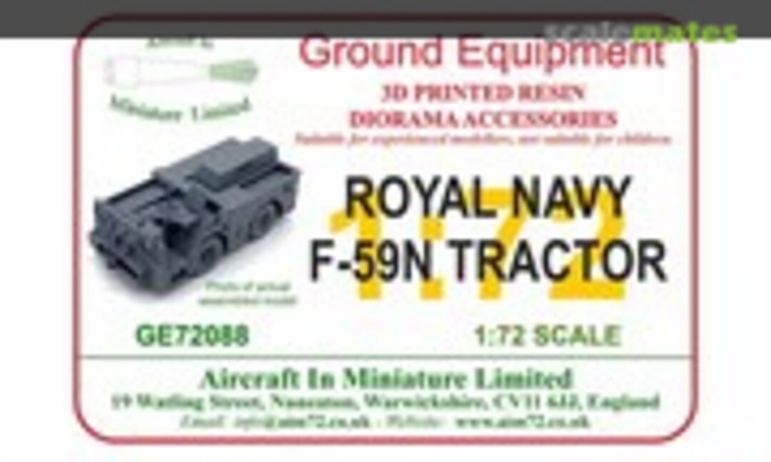 1:72 Royal Navy F59N Tractor (Aircraft In Miniature Ltd GE72088) GE72088