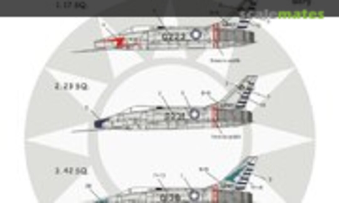 1:72 North American F-100A/F in ROCAF (Bestfong 72026) 72026