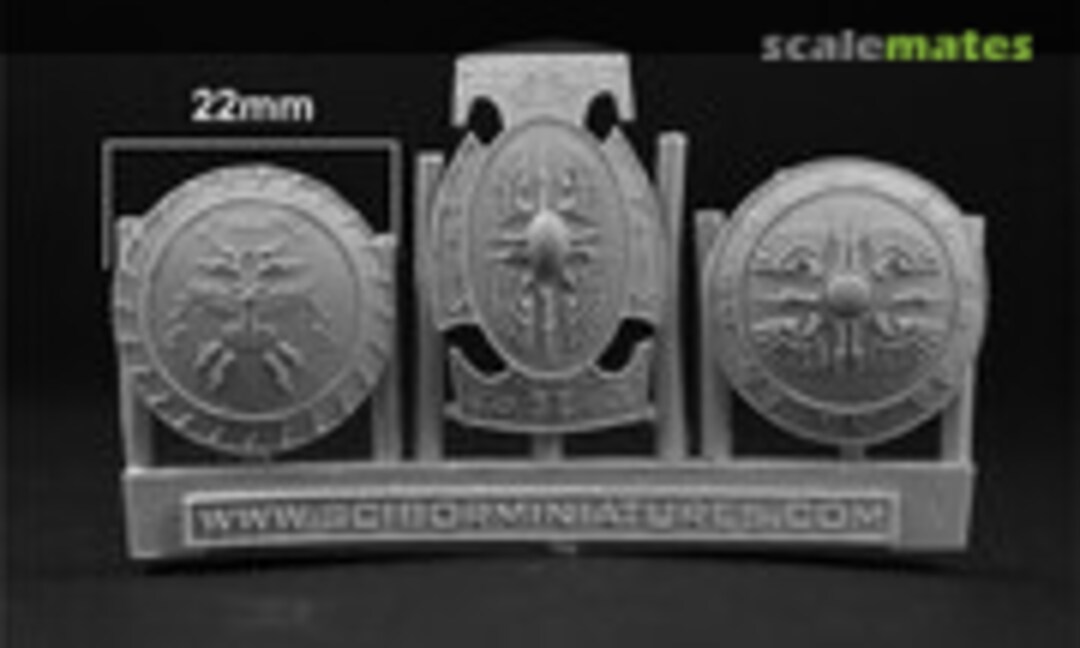 No Roman SF Shields #2 (3 pcs) (Scibor Monsterous Miniatures CPSH0224) CPSH0224