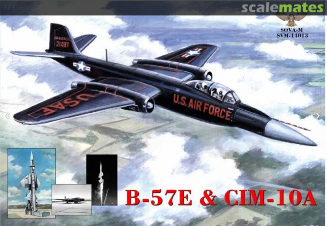 Boxart B-57E & CIM-10A SVM-14013 SOVA-M