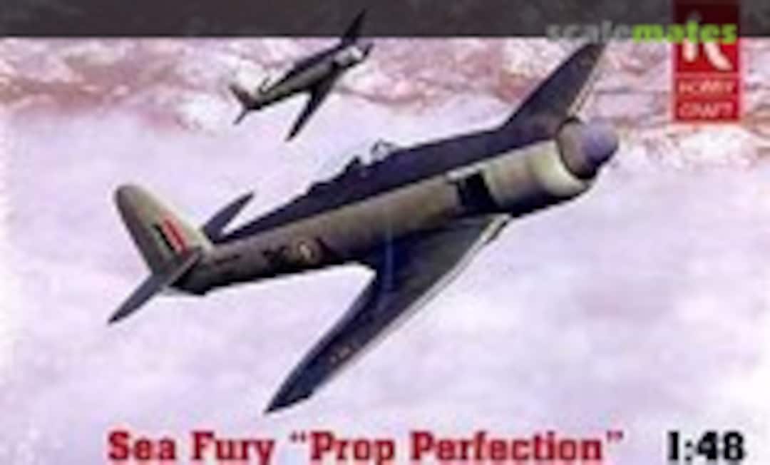 1:48 Sea Fury "Prop Perfection" (Hobbycraft HC1454)