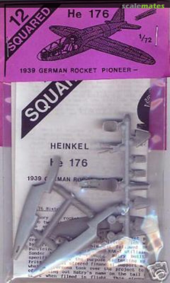 Boxart He 176 1939 German Rocket Pioneer 2-22 12 Squared Boxart He 176 1939 German Rocket Pioneer 2-22 12 Squared