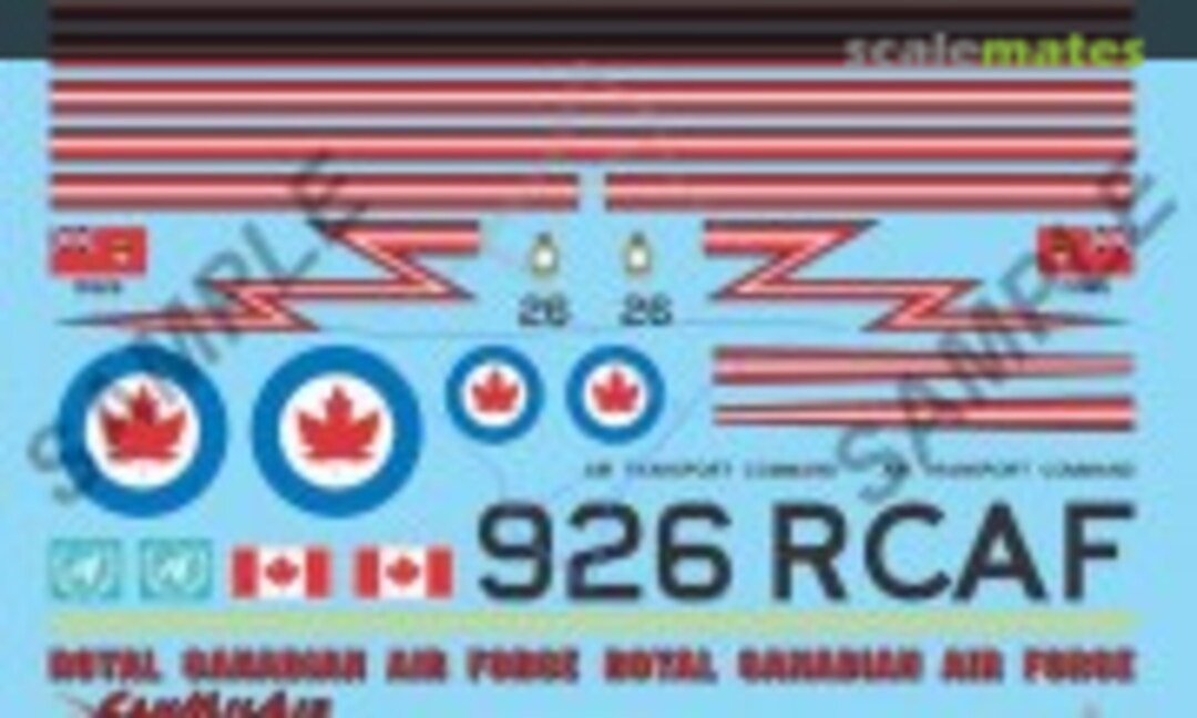 1:144 Canadair CL-44 Yukon (Above & Below Graphics 313) 313