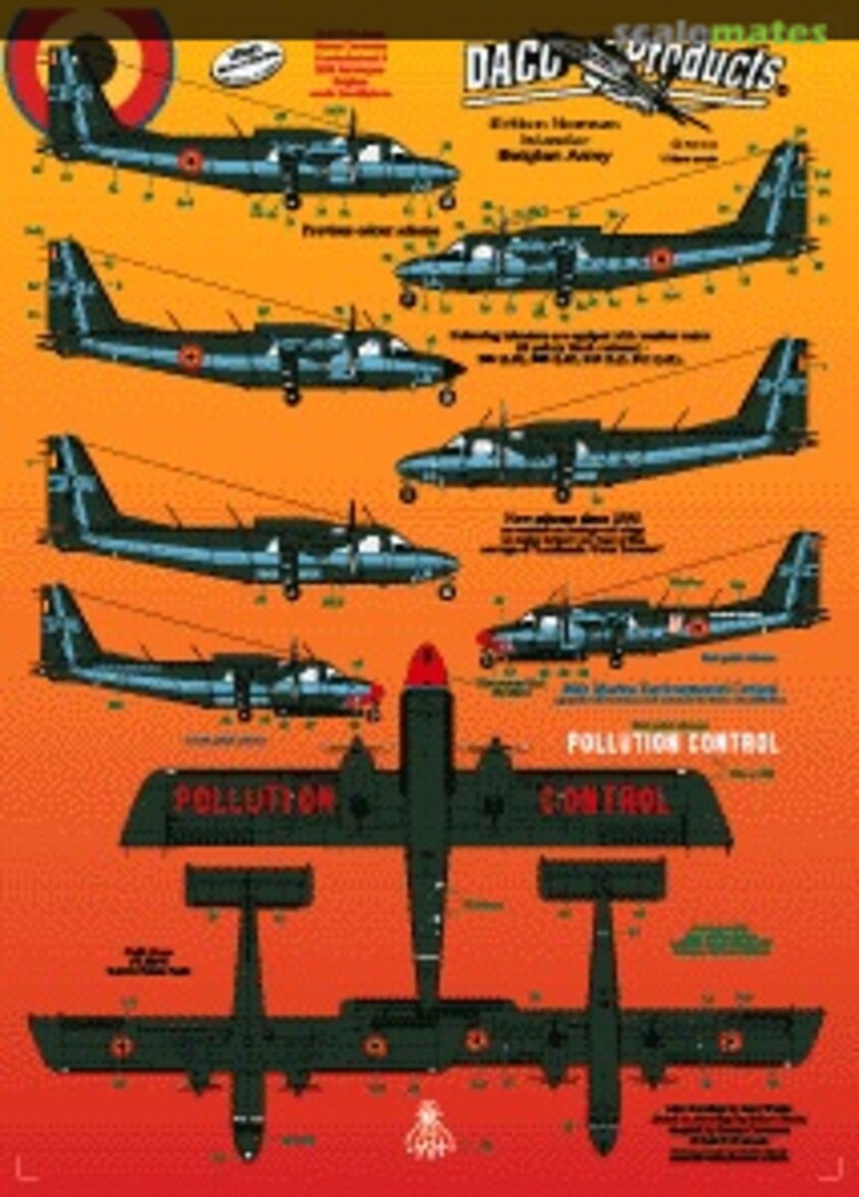 Boxart Britten Norman Islander DCD7230 Daco Products Boxart Britten Norman Islander DCD7230 Daco Products