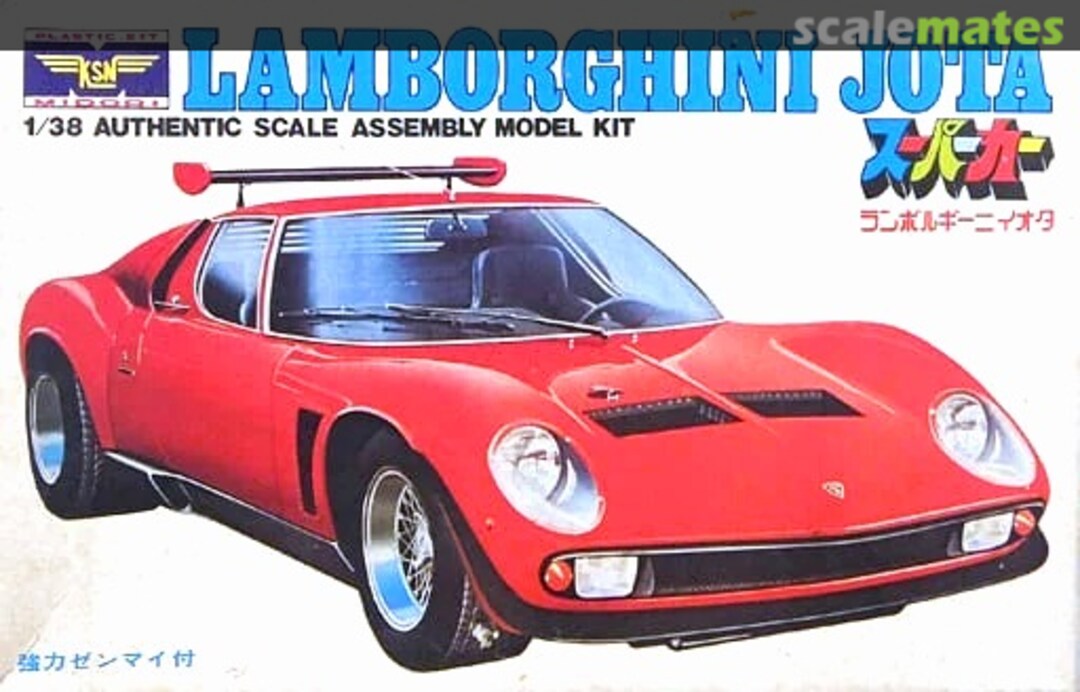 Boxart Lamborghini Jota 200-2 Midori Boxart Lamborghini Jota 200-2 Midori