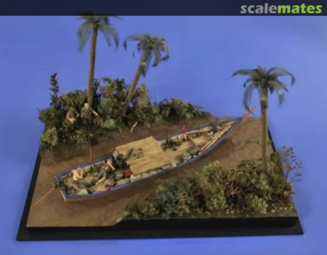 Boxart Sampan Special Operations, Vietnam 2539 Verlinden Productions Boxart Sampan Special Operations, Vietnam 2539 Verlinden Productions