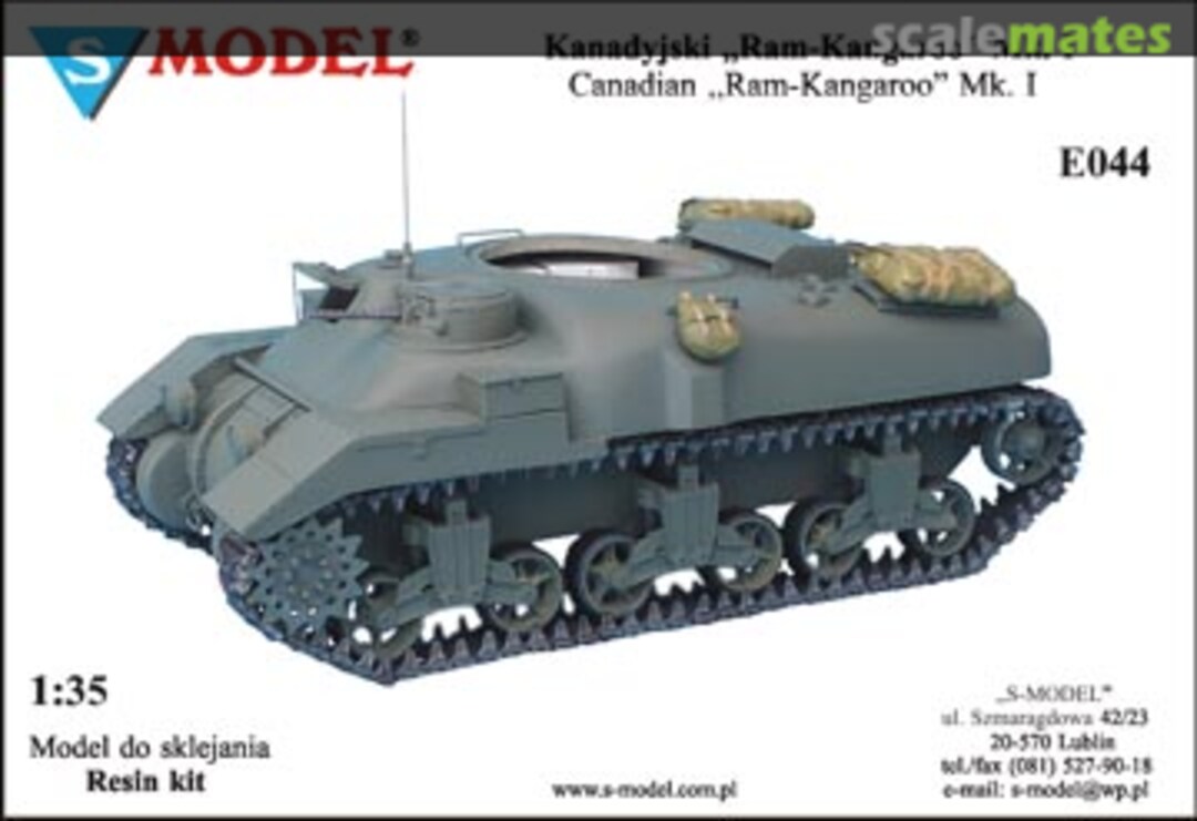 Boxart Ram Kangaroo Mk. I E044 S-Model (Poland) Boxart Ram Kangaroo Mk. I E044 S-Model (Poland)