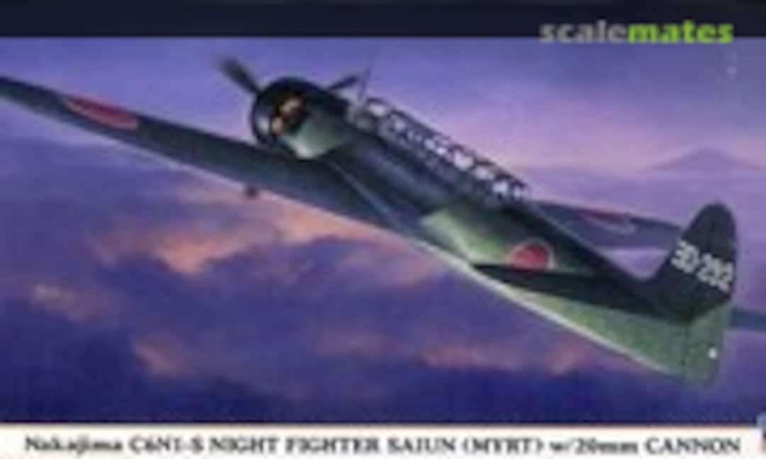 1:48 Nakajima C6N1-S Night Fighter Saiun (Myrt) w/20mm Cannon (Hasegawa 09552) 09552