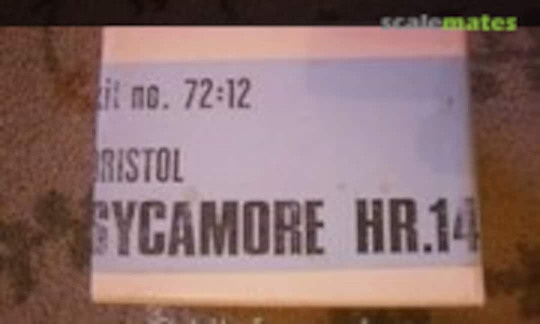 1:72 Bristol Sycamore HR.14 (Maintrack Models 72:12)