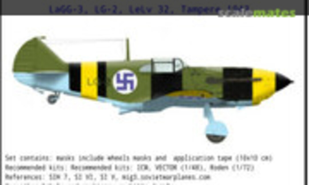 1:72 LaGG-3 LG-2 (AIRDESIGN.SK MAR72016) MAR72016