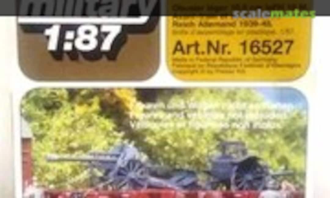 10.5cm Field Gun 18 with Limber (Preiser 16527)