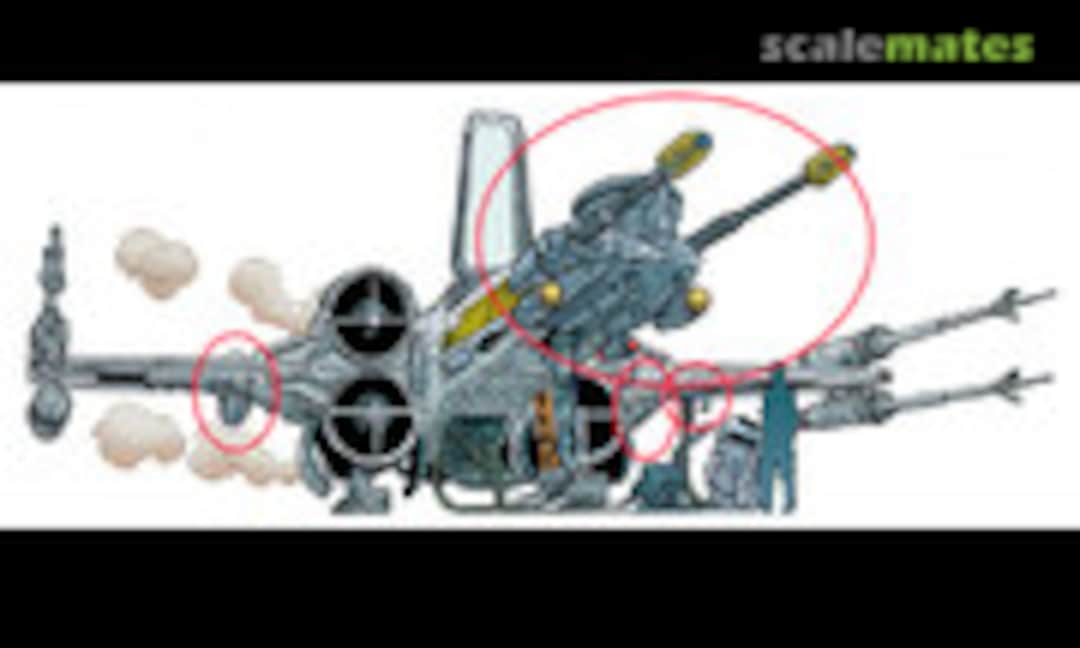 1:72 Recon X-Wing Parts (Shapeways )