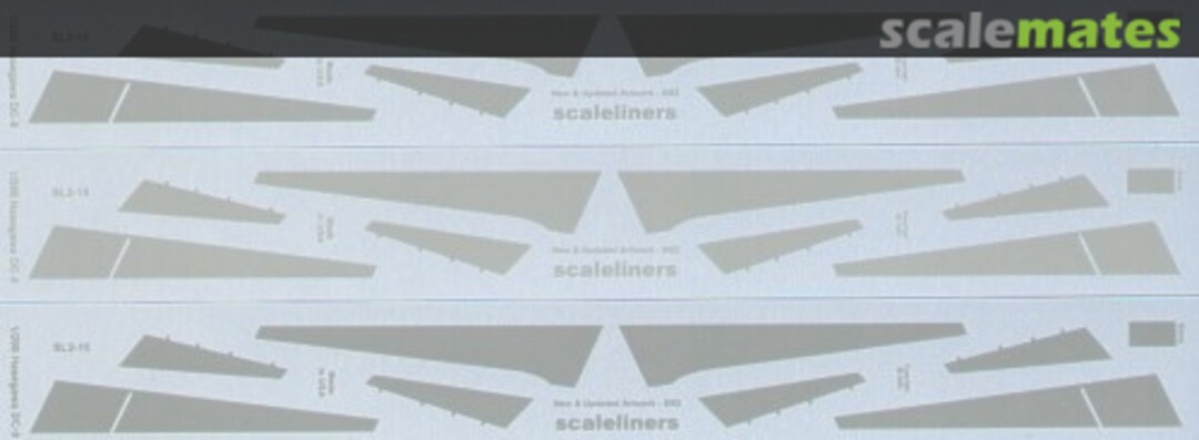 Boxart Douglas DC-9 corrogard pkt of 3 SL2-15 Scaleliners Decals Boxart Douglas DC-9 corrogard pkt of 3 SL2-15 Scaleliners Decals