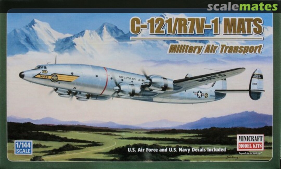 Boxart C-121/R7V-1 MATS 14540 Minicraft Model Kits Boxart C-121/R7V-1 MATS 14540 Minicraft Model Kits