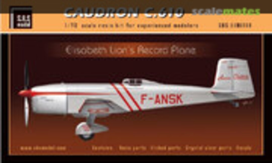 1:72 Caudron C.610 Aiglon 'Elisabeth Lion record plane' (SBS Model SBS-702X) SBS-702X