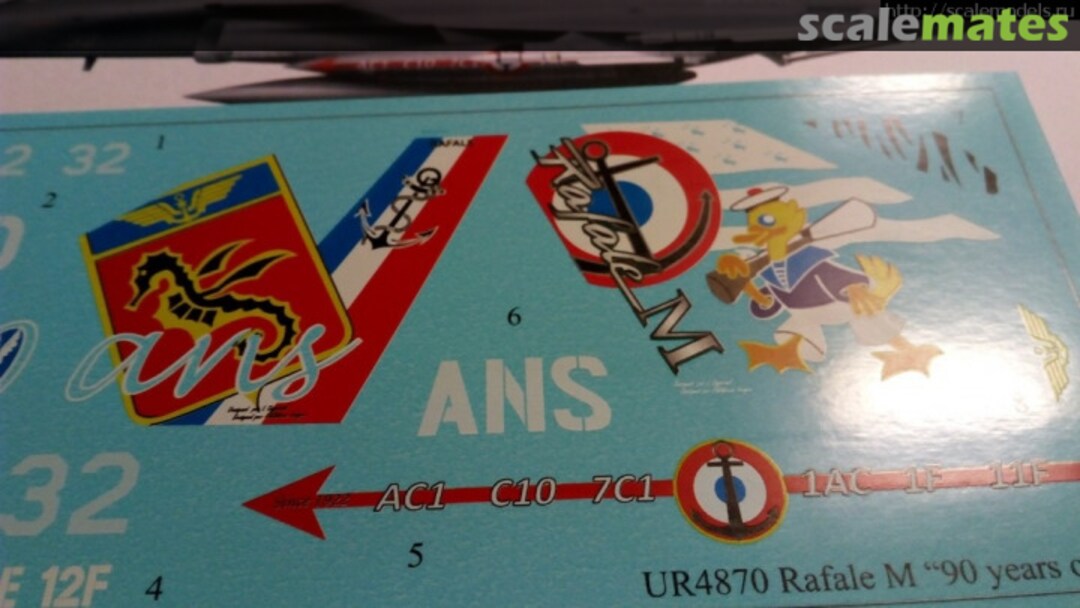 Boxart Rafale M, 90 years of 11F UR4870 UpRise Decal Boxart Rafale M, 90 years of 11F UR4870 UpRise Decal