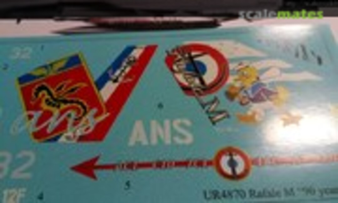 1:48 Rafale M, 90 years of 11F (UpRise Decal UR4870) UR4870