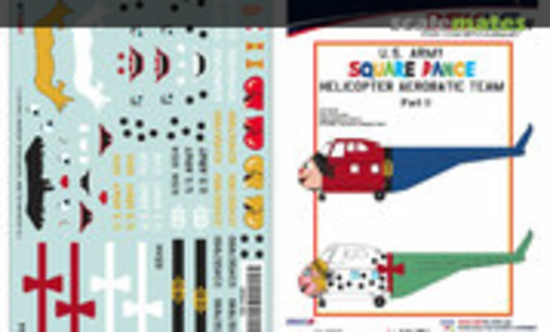 1:72 Square Dance Helicopter Aerobatic Team (DEKL's DA72026) DA72026