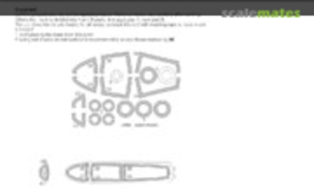 1:72 EA-18G Growler BASIC kabuki masks (New Ware NWAM0583) NWAM0583