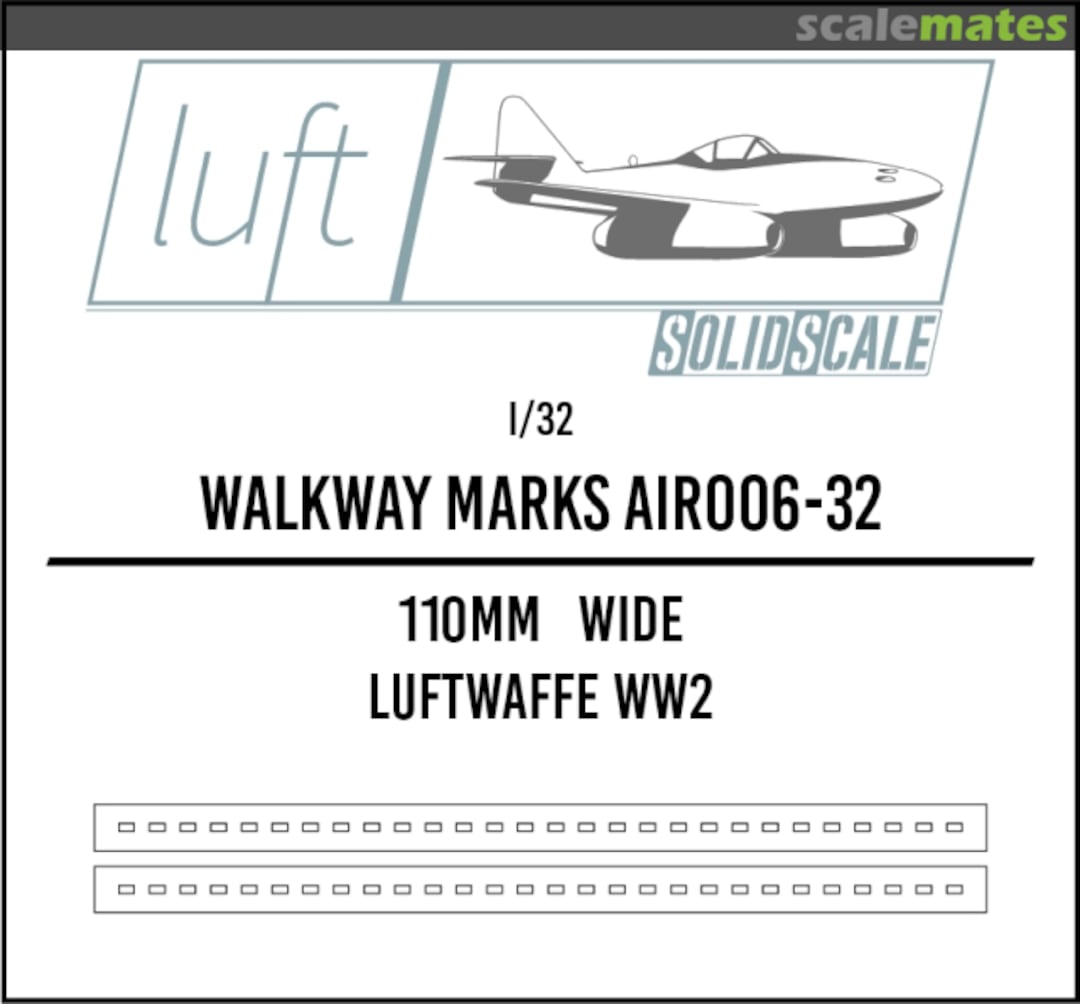 Boxart Walkway Marks AIR006-32 Solid Scale Boxart Walkway Marks AIR006-32 Solid Scale