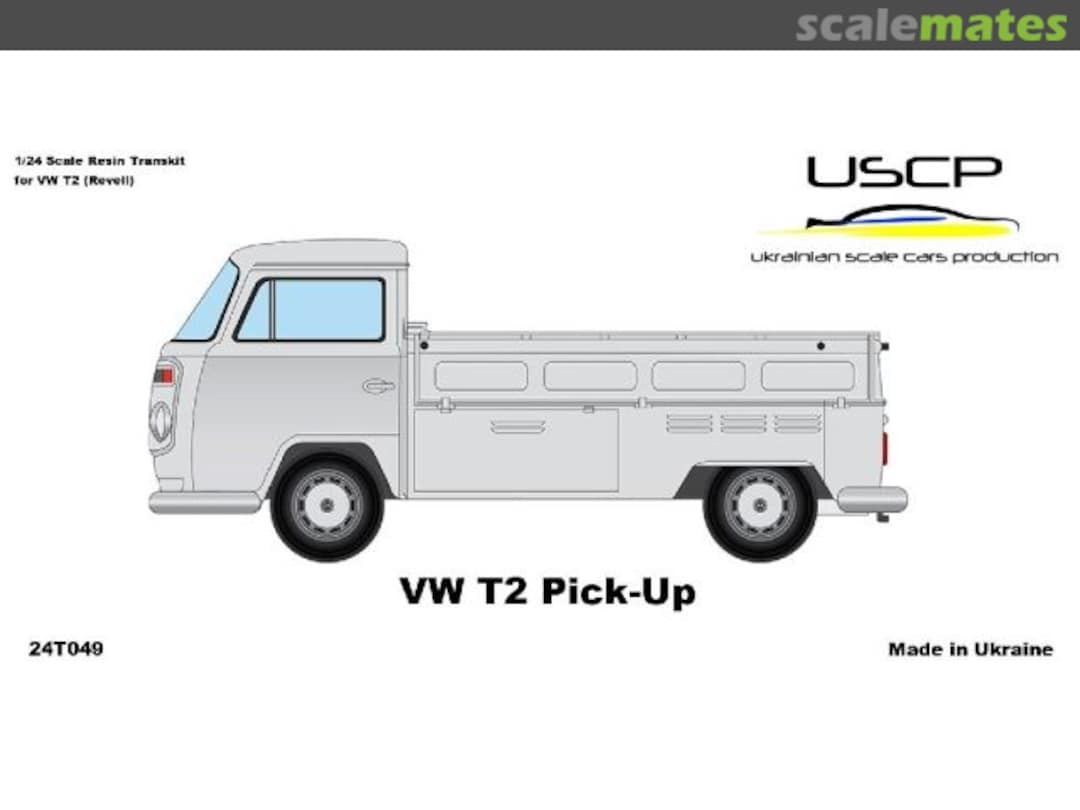 Boxart VW T2 Pick-Up conversion set 24T049 USCP Boxart VW T2 Pick-Up conversion set 24T049 USCP